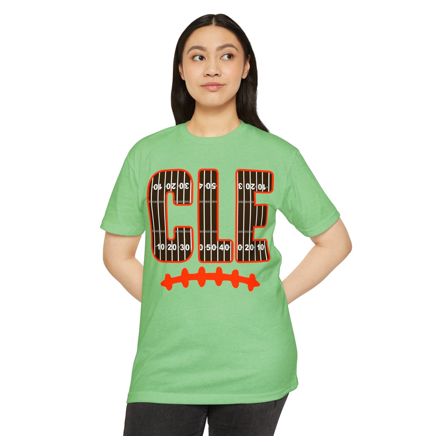 CLE Hometown Football-Inspired Tee