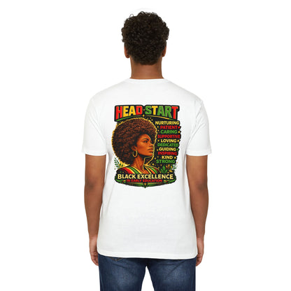 Head Start Black Excellence T-Shirt — Afrocentric Inspirational Graphic Tee