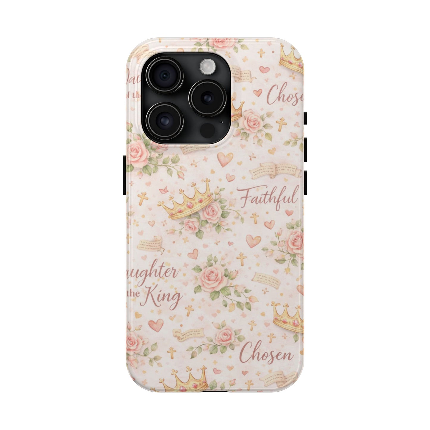 Daughter Of The King Phone Case | Christian Floral iPhone Case