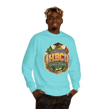 HBCU Crest Sweatshirt — Historically Black Colleges & Universities Crewneck