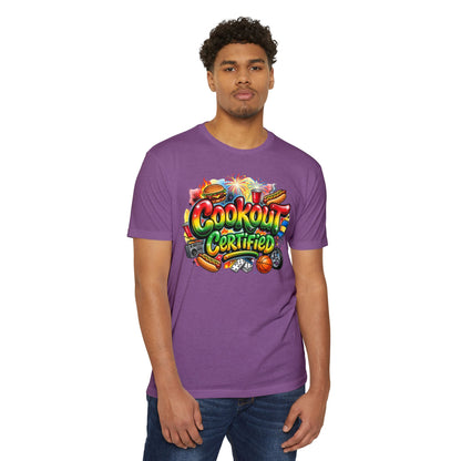 Cookout Certified T-Shirt — BBQ Party Graphic Tee for Summer, Family Gatherings & 4th of July