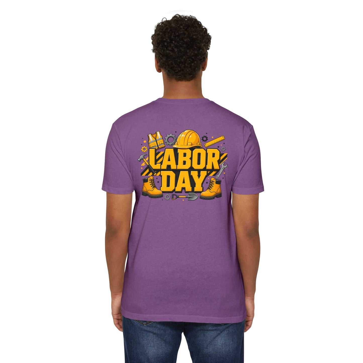 Labor Day T-Shirt — Construction Tools Graphic Tee