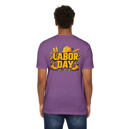 Labor Day T-Shirt — Construction Tools Graphic Tee