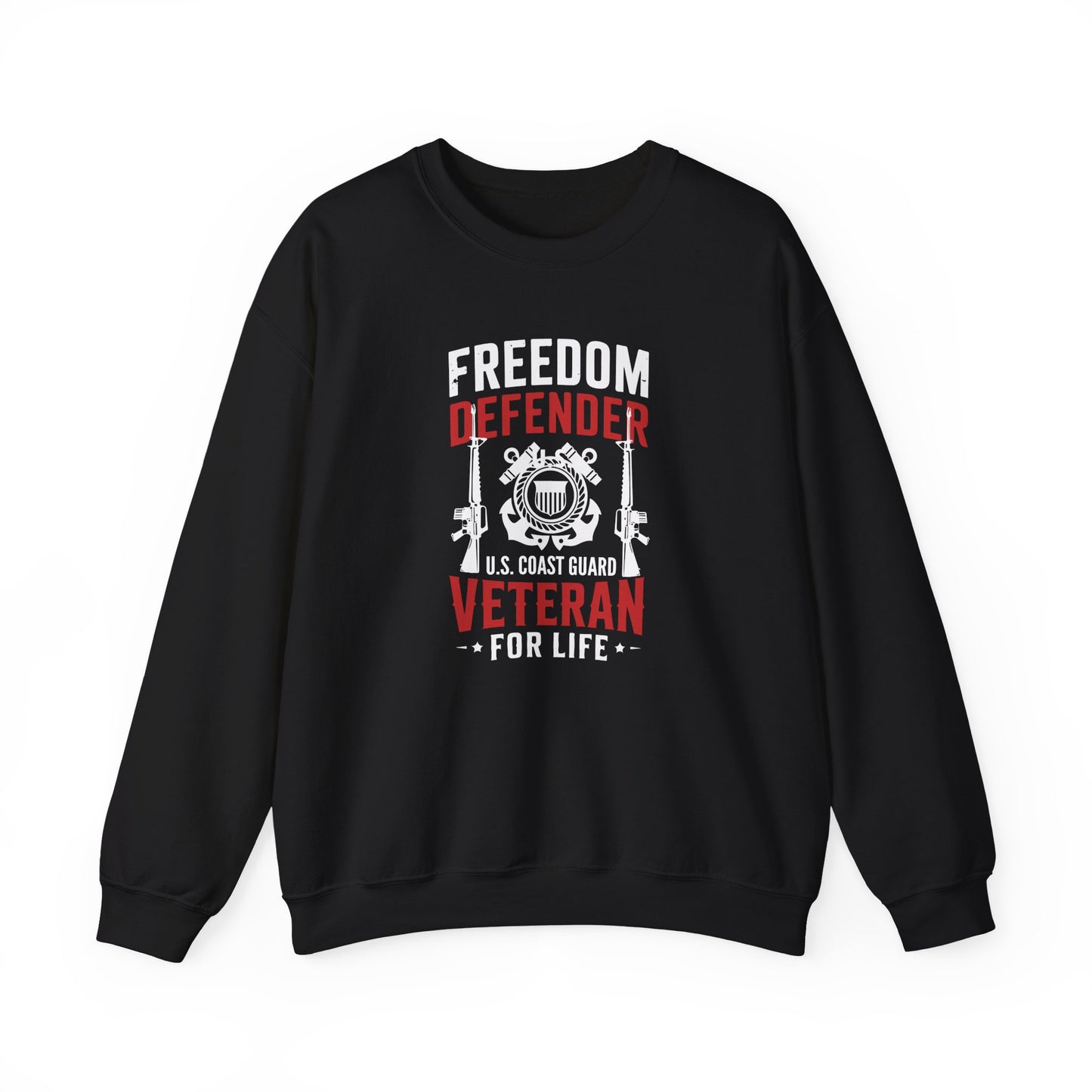 Freedom Defender U.S. Coast Guard Veteran Sweatshirt