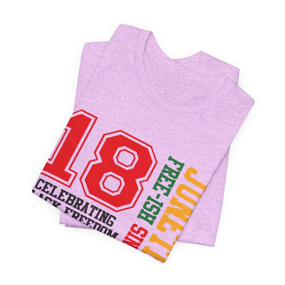 Juneteenth 1865 Celebrating Black Freedom T-Shirt