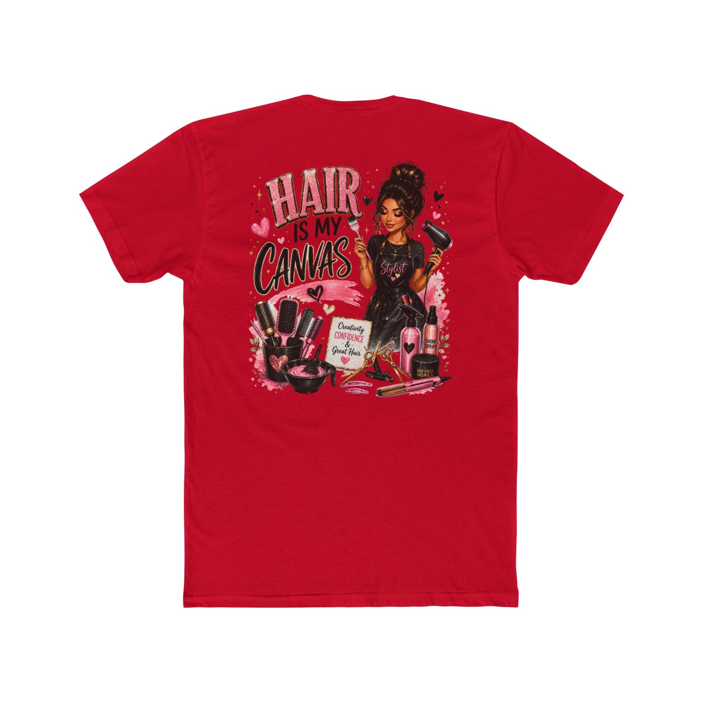 Hair Is My Canvas T‑Shirt