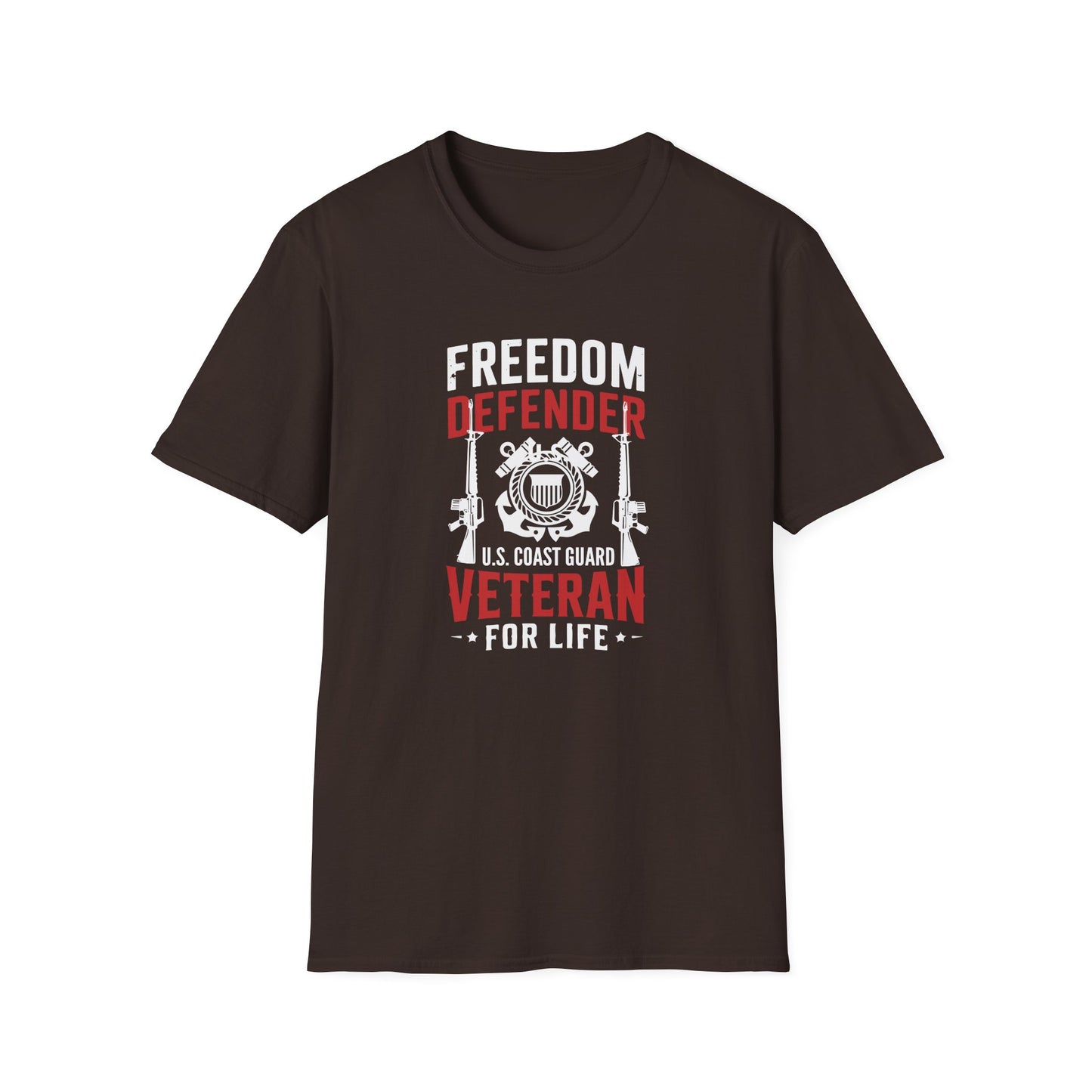 Freedom Defender U.S. Coast Guard Veteran T-Shirt