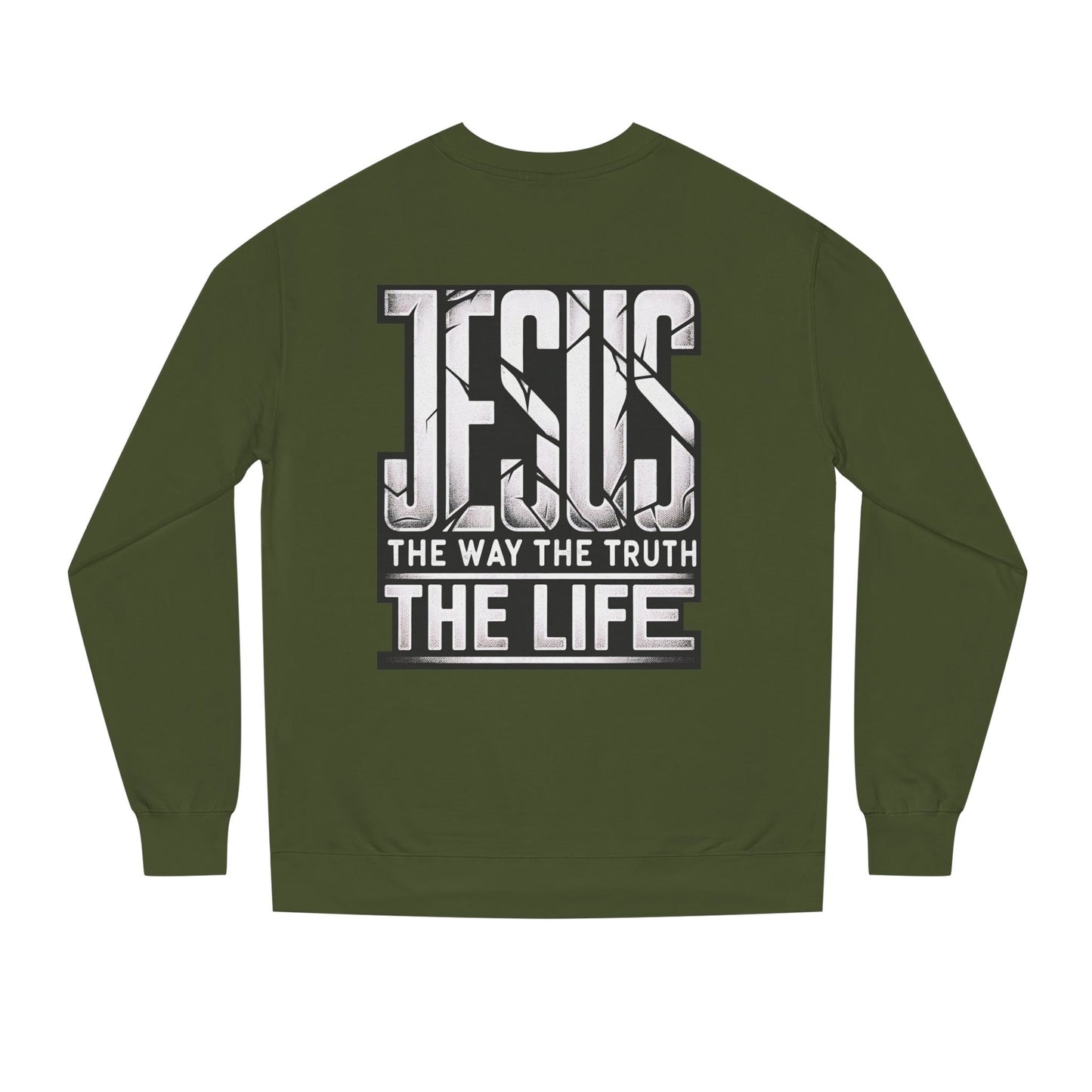 Jesus 'The Way The Truth The Life' Crewneck Sweatshirt