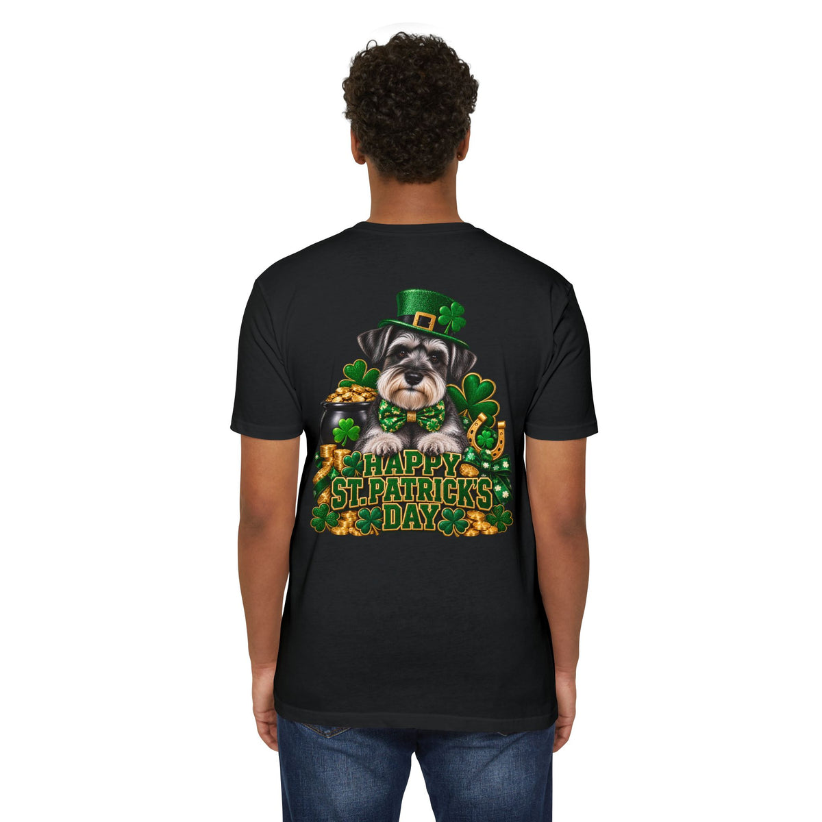 St. Patrick's Day Schnauzer T-Shirt