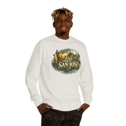 I Love San Jose Crewneck Sweatshirt