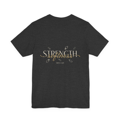 Strength & Softness Tee — Inspirational Women's Faith Graphic T‑Shirt