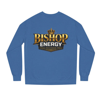 Bishop Energy Crewneck Sweatshirt — Gold Crown Logo Streetwear