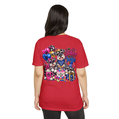 Birthday Wishes Schnauzer T-Shirt