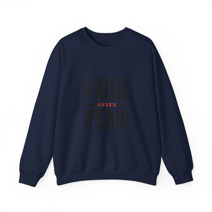 Faith Over Fear Sweatshirt | hometown pride, city basketball