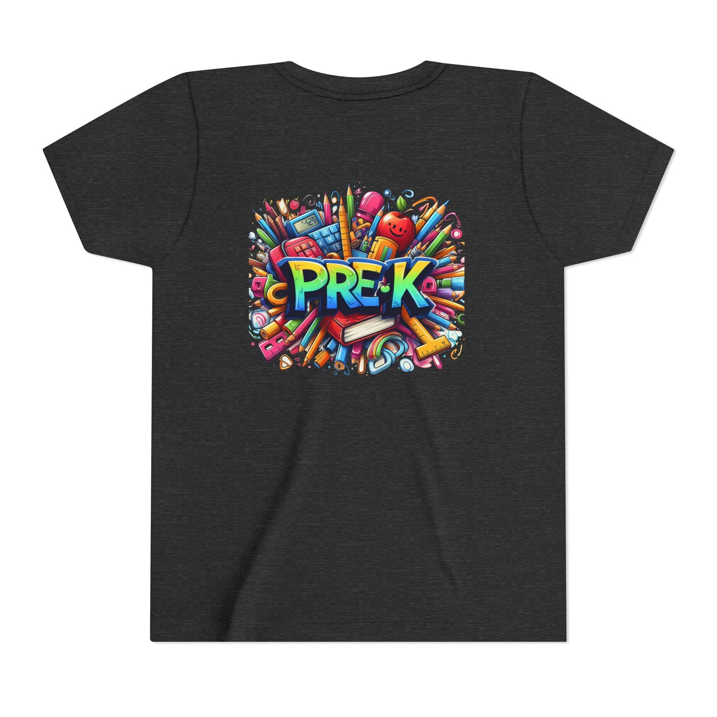 PRE-K Kids Tee — Colorful Back-to-School Pre-K Shirt for Preschoolers