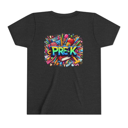 PRE-K Kids Tee — Colorful Back-to-School Pre-K Shirt for Preschoolers