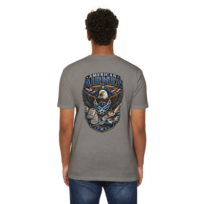 American Airmen Eagle T-Shirt — Patriotic USA Air Force Graphic Tee