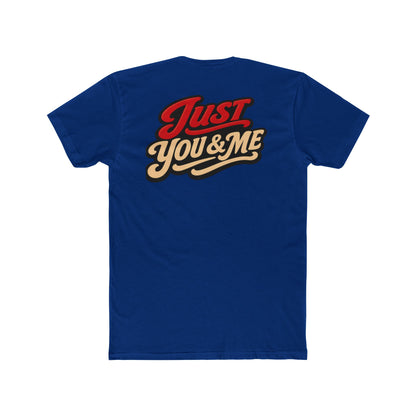 Just You & Me Graphic Tee — Retro Couples Love Shirt