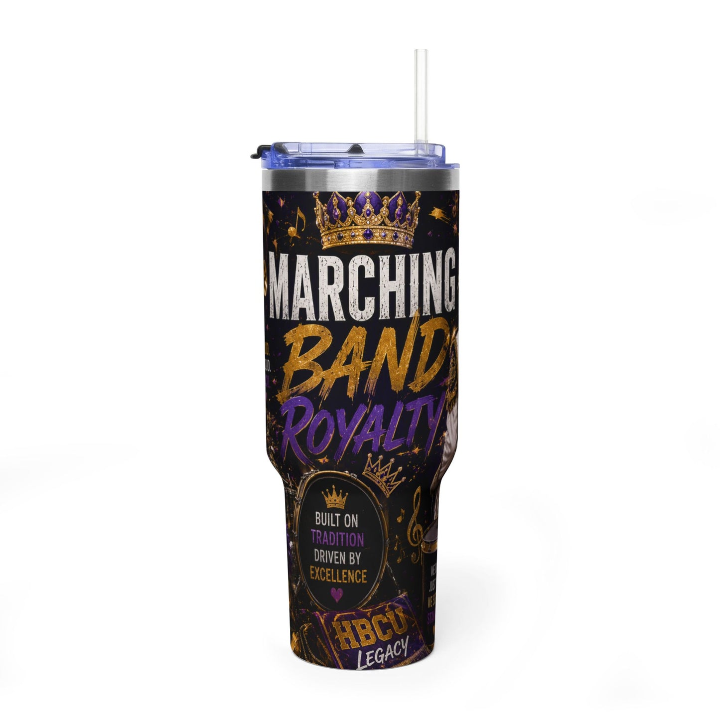 Marching Band Royalty 40oz Vacuum Tumbler