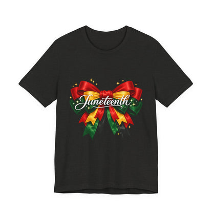 Juneteenth Ribbon Tee — Juneteenth Celebration T-Shirt