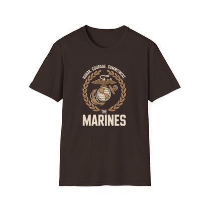 Honor Courage Commitment The Marines T‑Shirt
