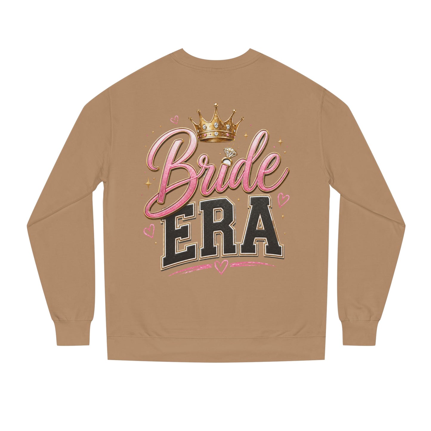 Bride Era Sweatshirt — Bachelorette Crewneck with Crown Graphic
