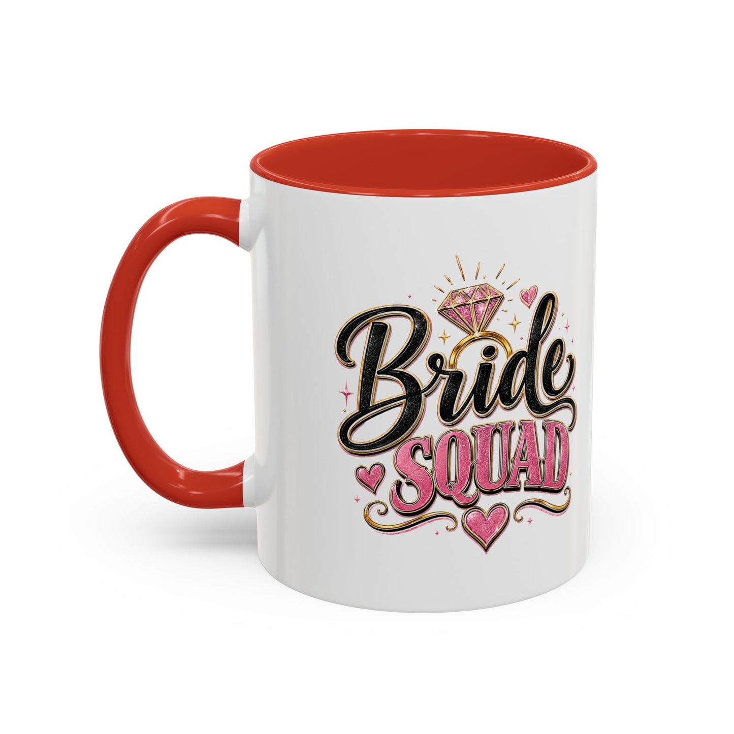 Bride Squad Coffee Mug — Bachelorette Party Gift, Bridal Shower Accent Mug