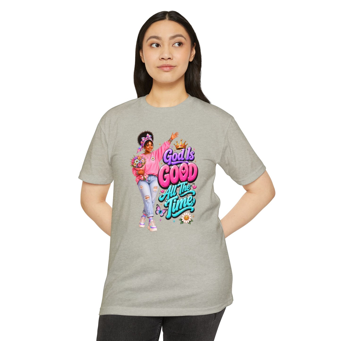 God's Good All The Time T-Shirt — Faith-Based Vintage Graphic Tee