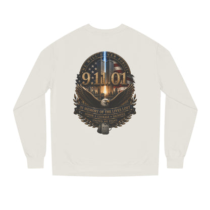 9/11 Memorial Sweatshirt – In Memory of the Lives Lost Tribute Crewneck