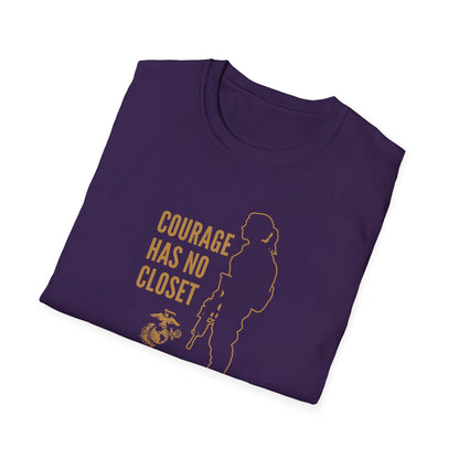 US Marines “Courage Has No Closet” T-Shirt