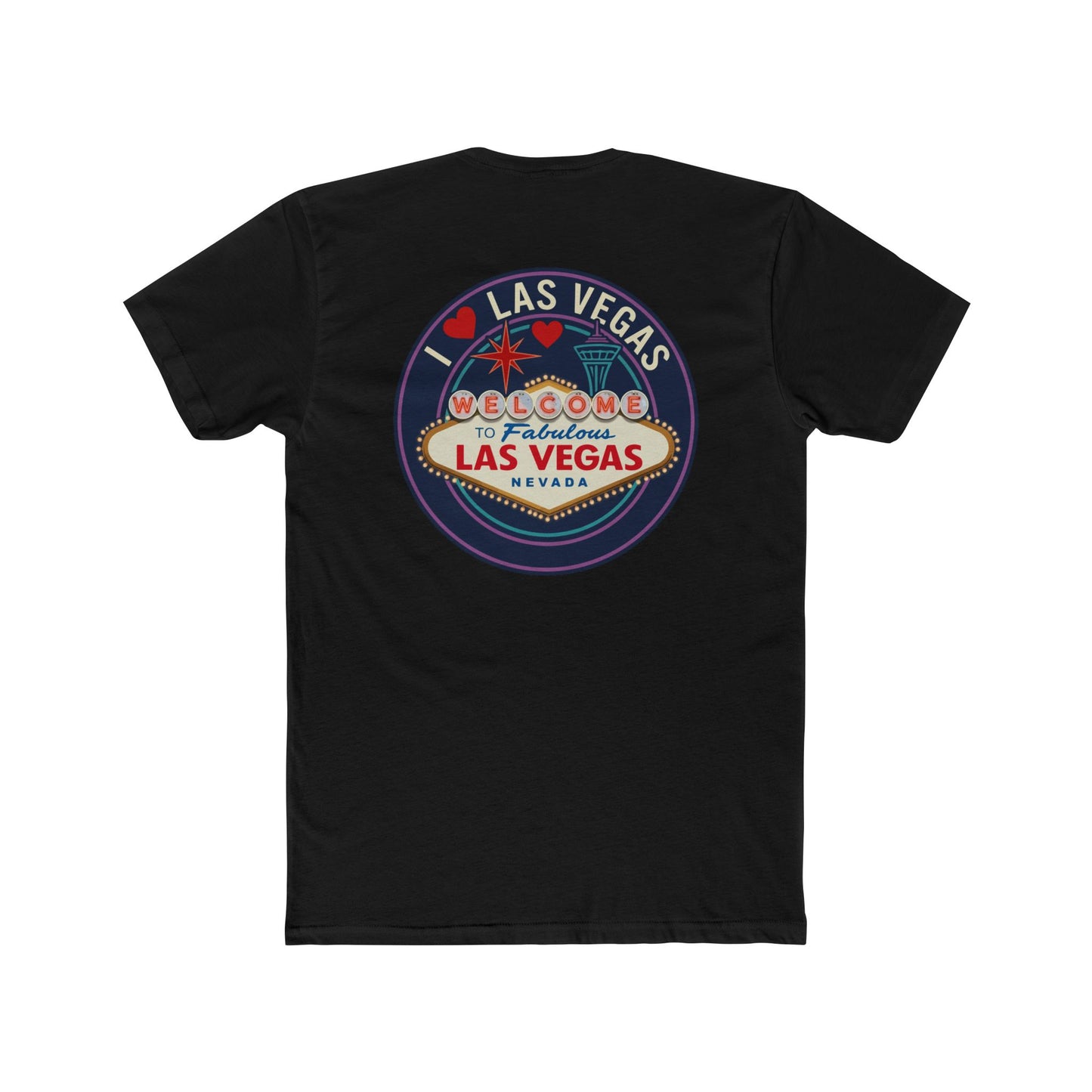 Las Vegas Retro Sign T-Shirt — Welcome to Fabulous Las Vegas Graphic Tee