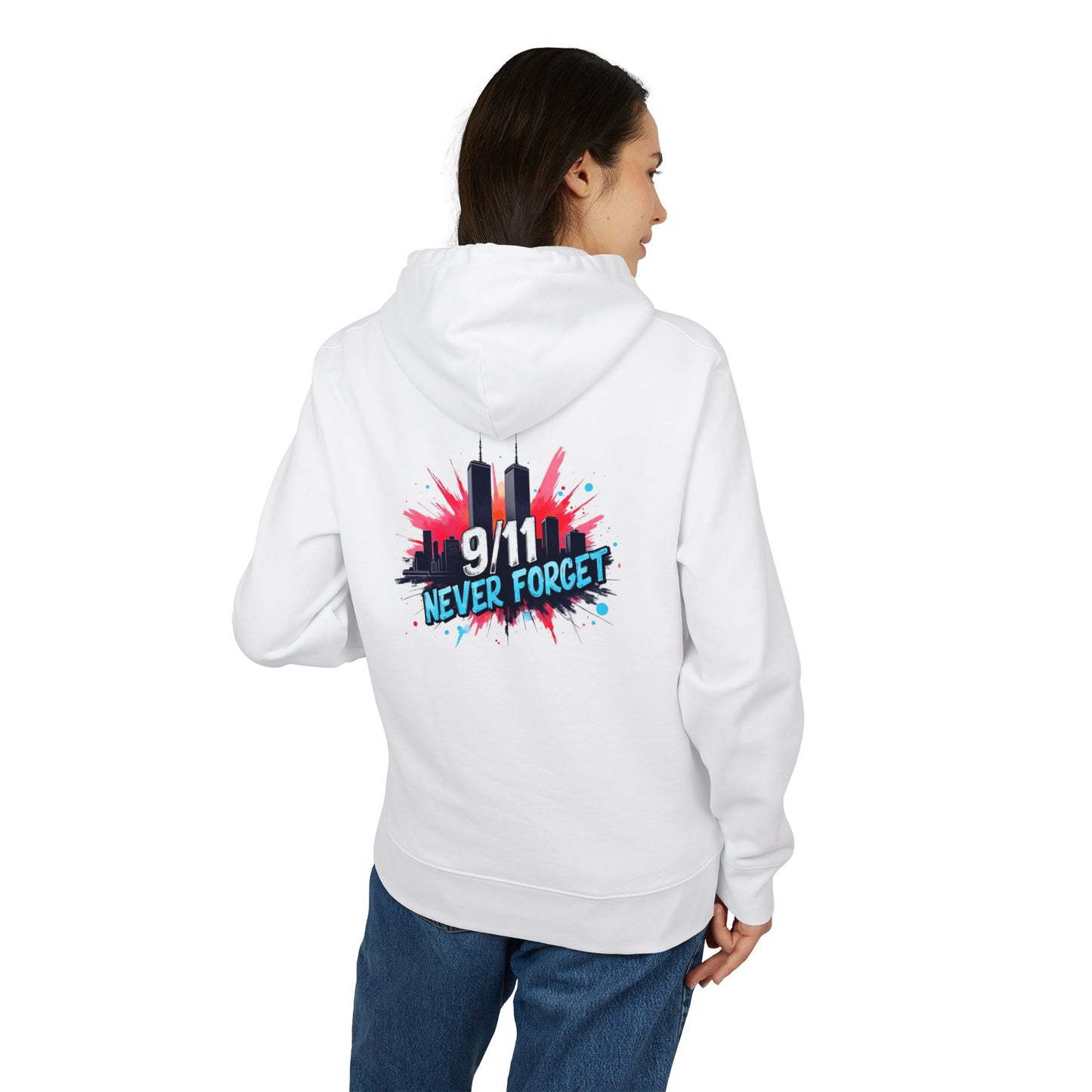 9/11 Never Forget Hoodie — Memorial Tribute Pullover