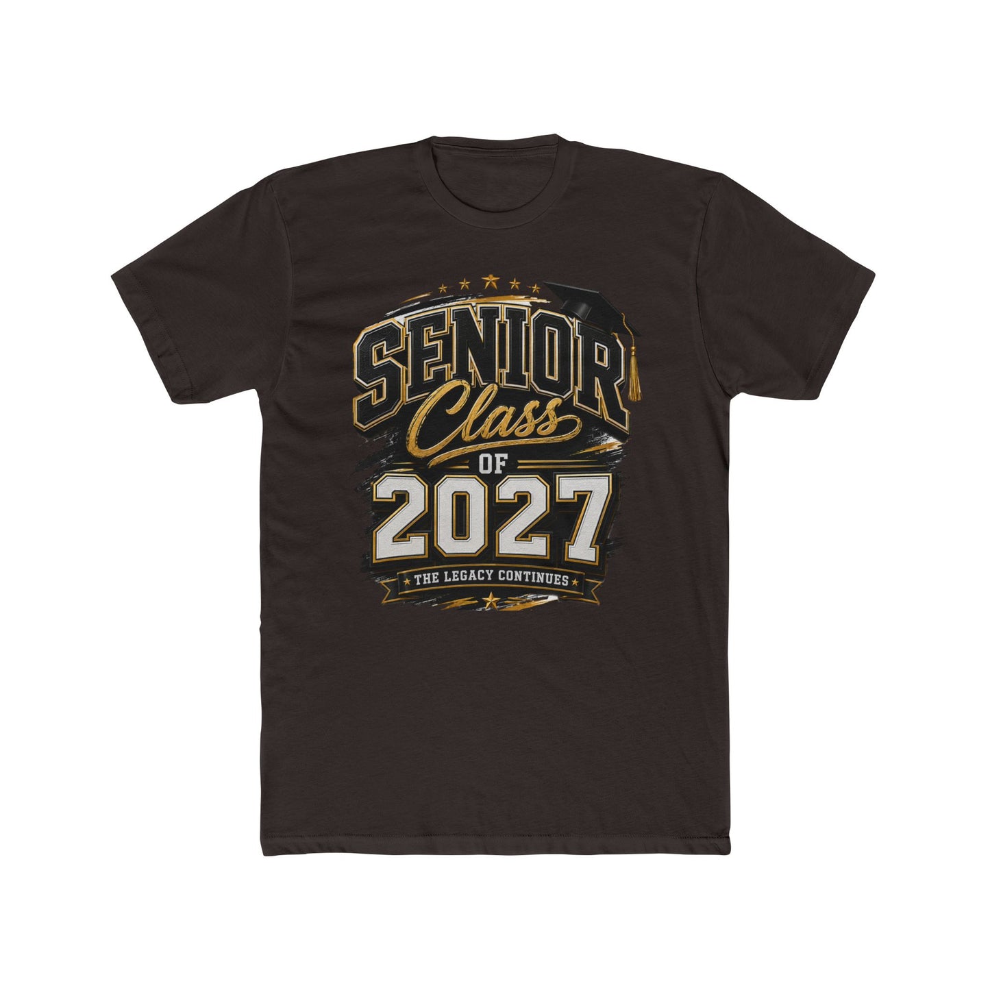 Senior Class of 2027 T-Shirt — Graduation Tee for High School & College Seniors