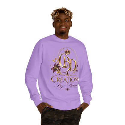 Crewneck Sweatshirt — Creations By Donece Gold Logo Crewneck