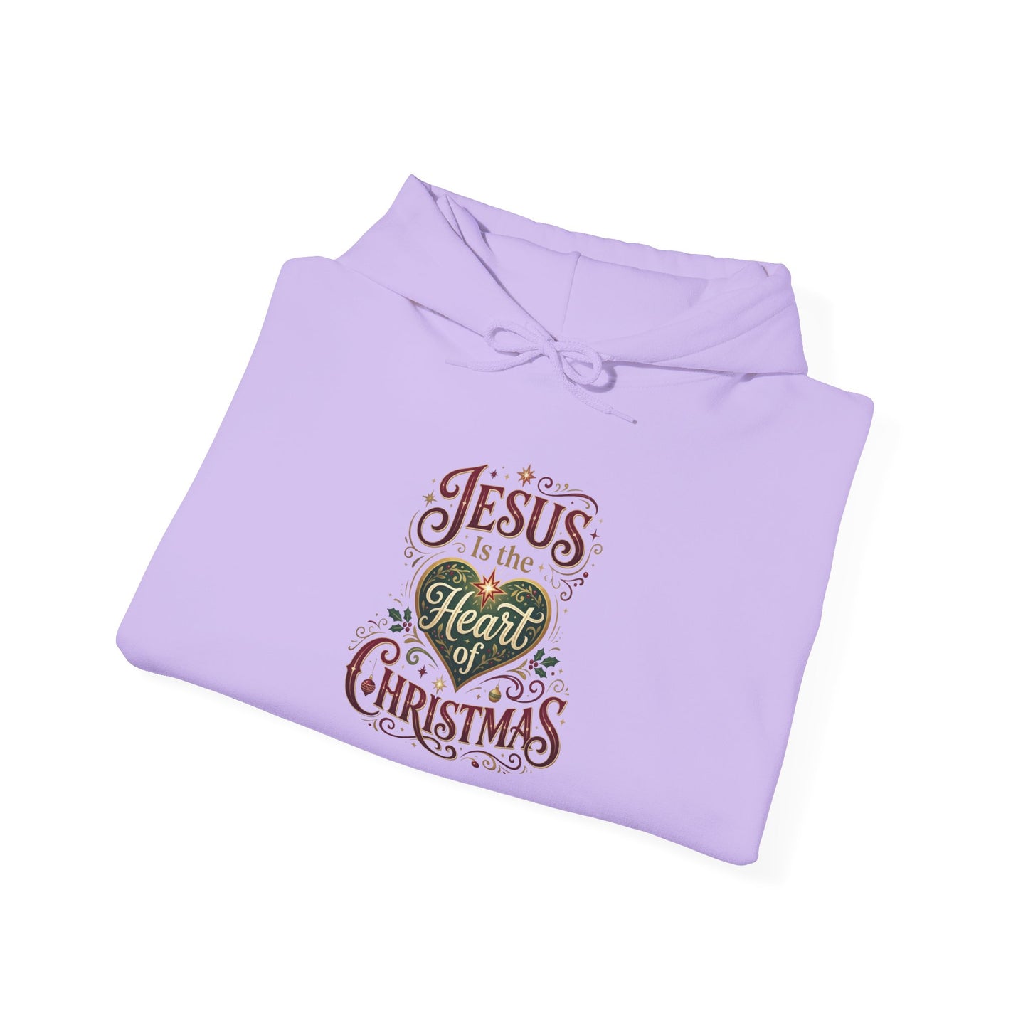 Jesus Is the Heart of Christmas Hoodie