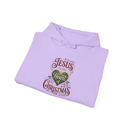 Jesus Is the Heart of Christmas Hoodie