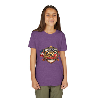 America's 250th Anniversary Youth Tee - Patriotic 1776–2026 Celebration Shirt