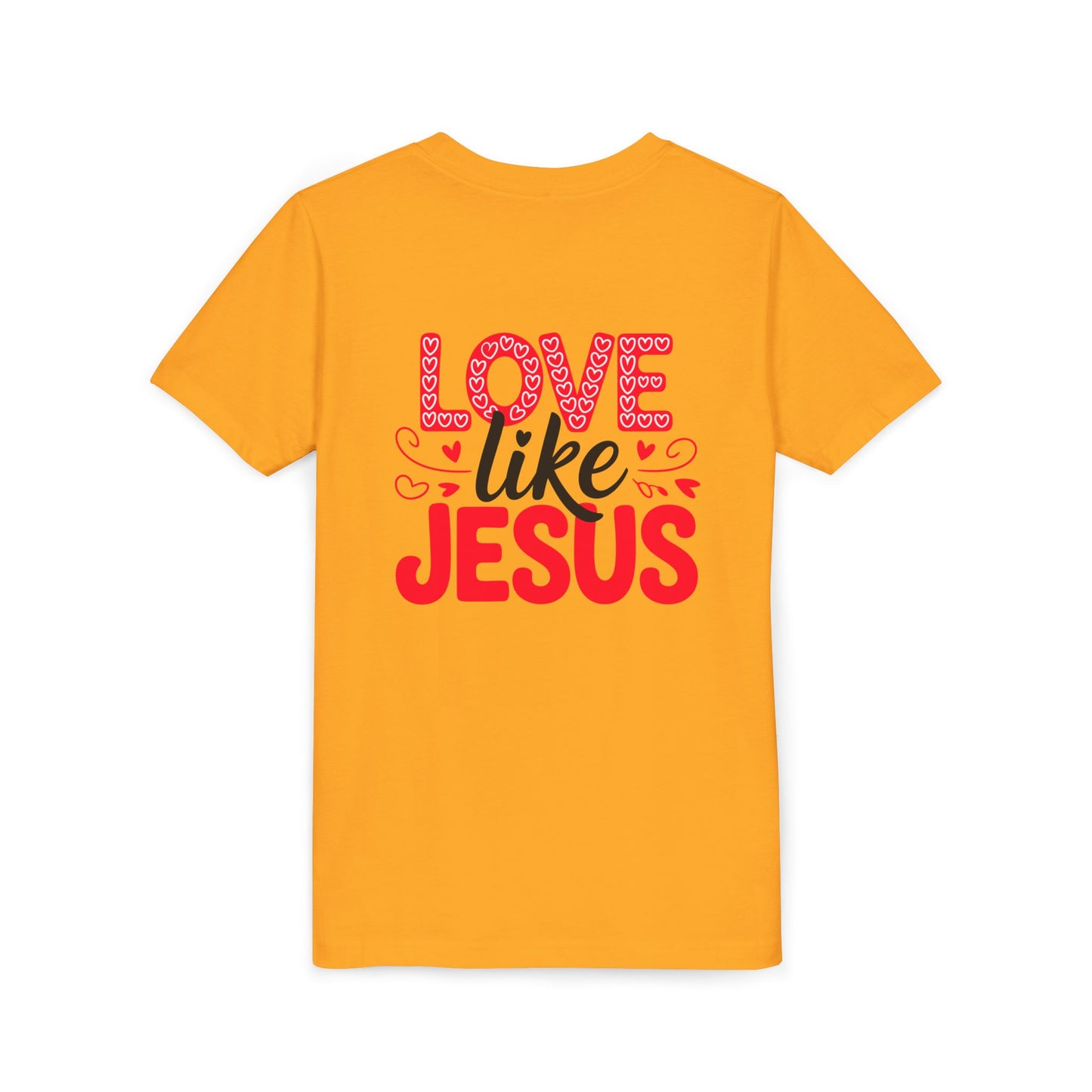Youth Tee - "Love Like Jesus" Christian Kids Shirt