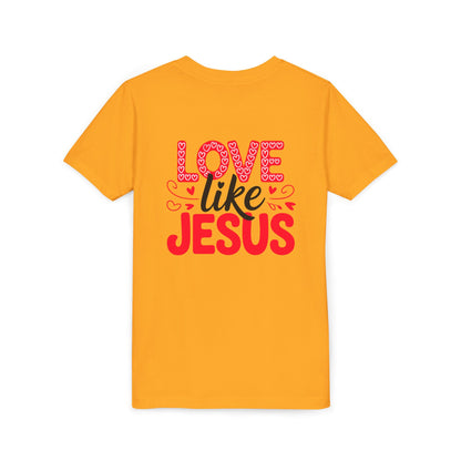 Youth Tee - "Love Like Jesus" Christian Kids Shirt