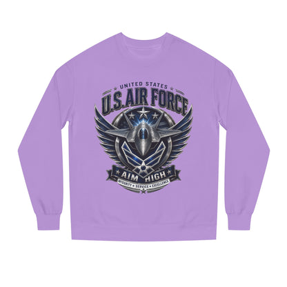 U.S. Air Force 'Aim High' Crewneck Sweatshirt — Military Aviation Graphic