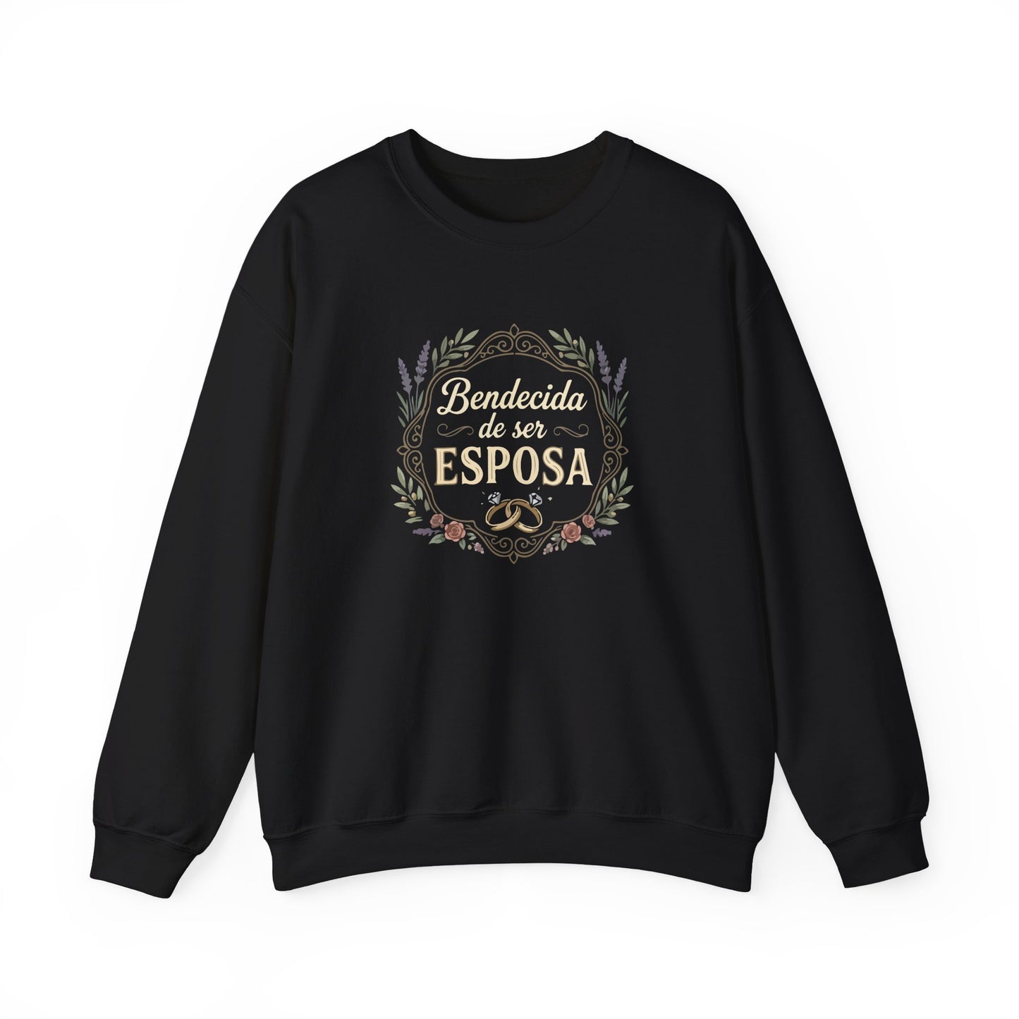Bendecida de ser Esposa Sweatshirt