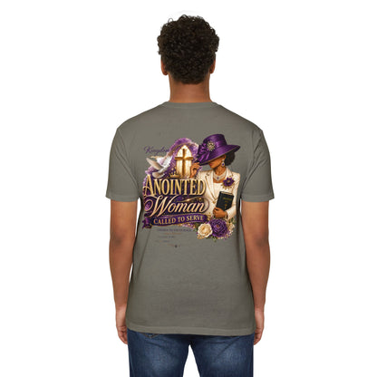Anointed Woman T-Shirt — "Called to Serve" Christian Faith Tee