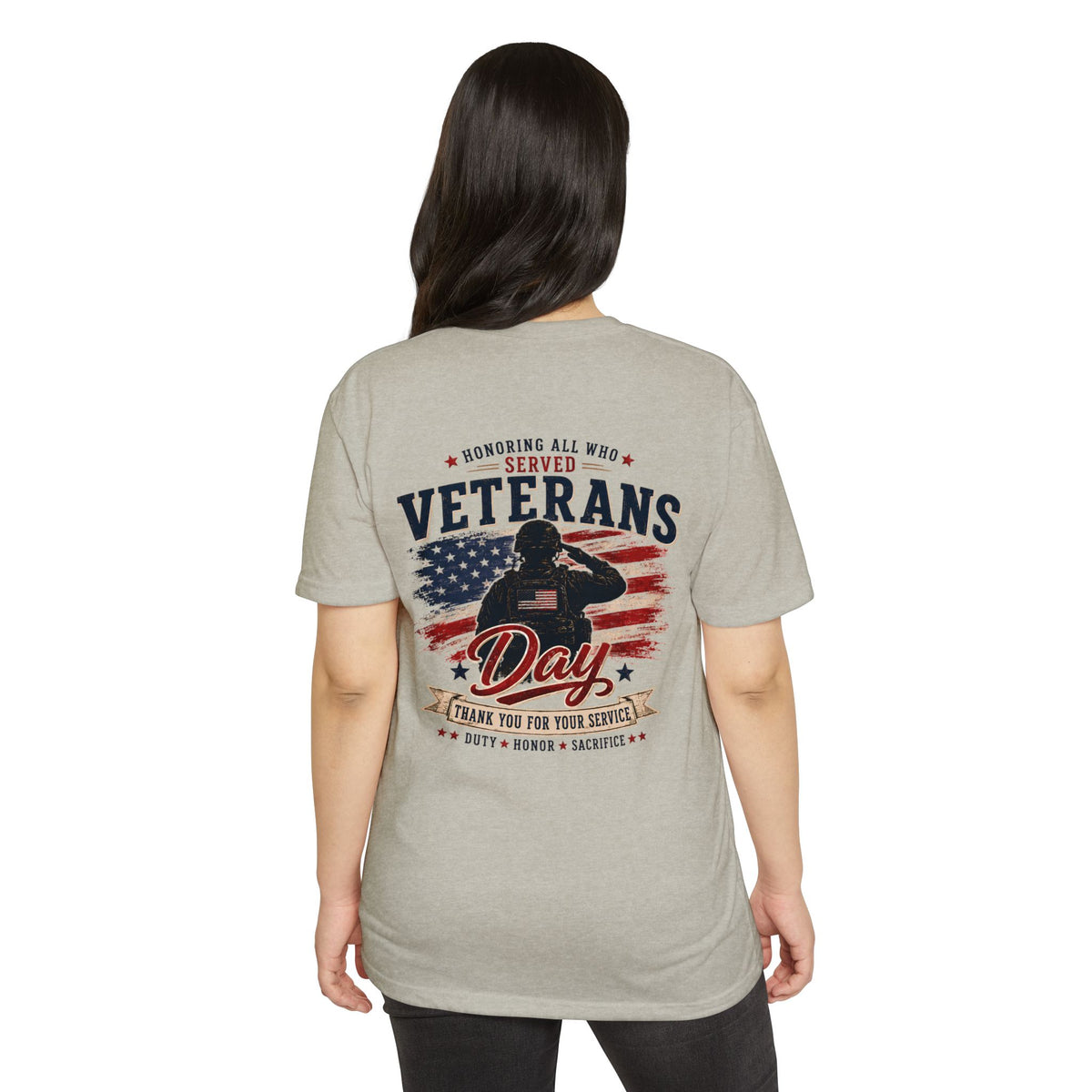 Veterans Day Tribute T-Shirt — Honoring All Who Served