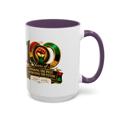 100 Years Commemorative Coffee Mug — "Honoring the Past, Empowering the Future"