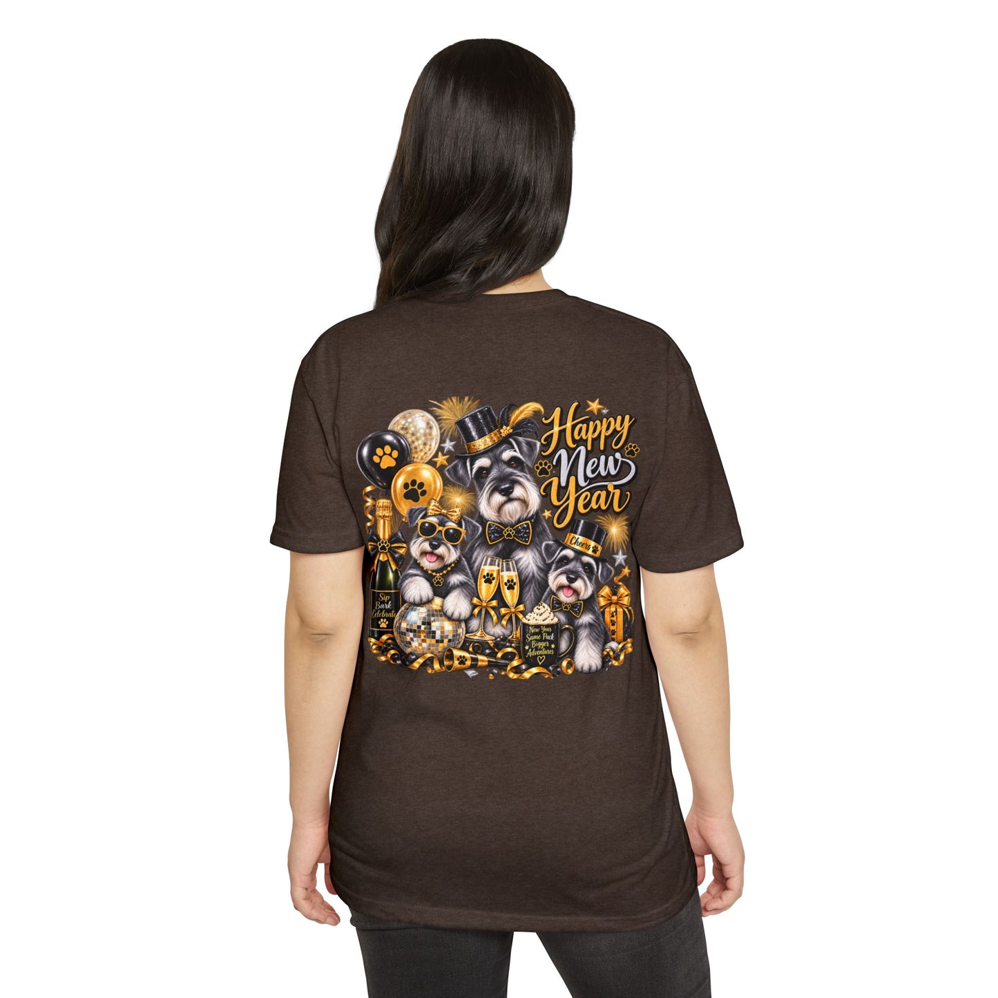 Happy Mew Year T-Shirt — Cute Cats New Year Celebration Tee