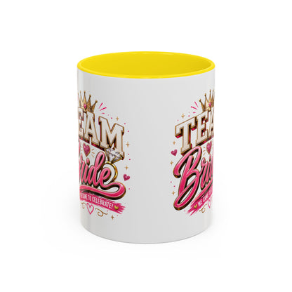 Team Bride Coffee Mug — 'Team Bride' Bachelorette Accent Mug (11/15oz)