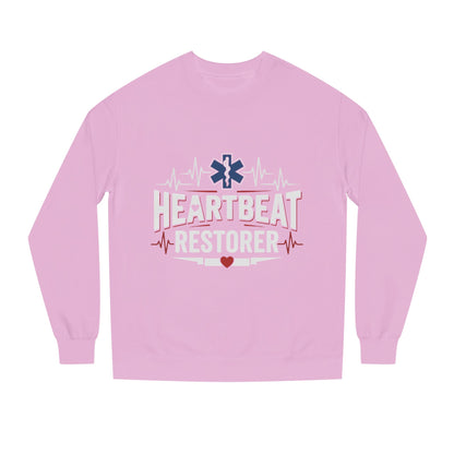 Heartbeat Restorer Sweatshirt — EMS Paramedic Crewneck for First Responders