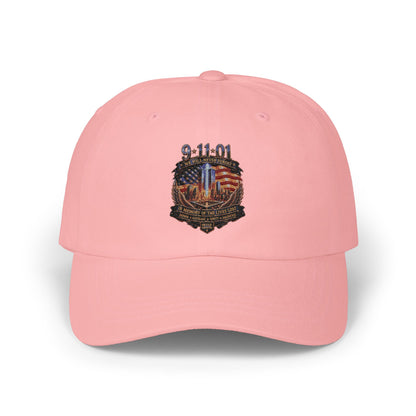 9-11 Memorial Dad Cap – Patriotic World Trade Center Tribute Hat
