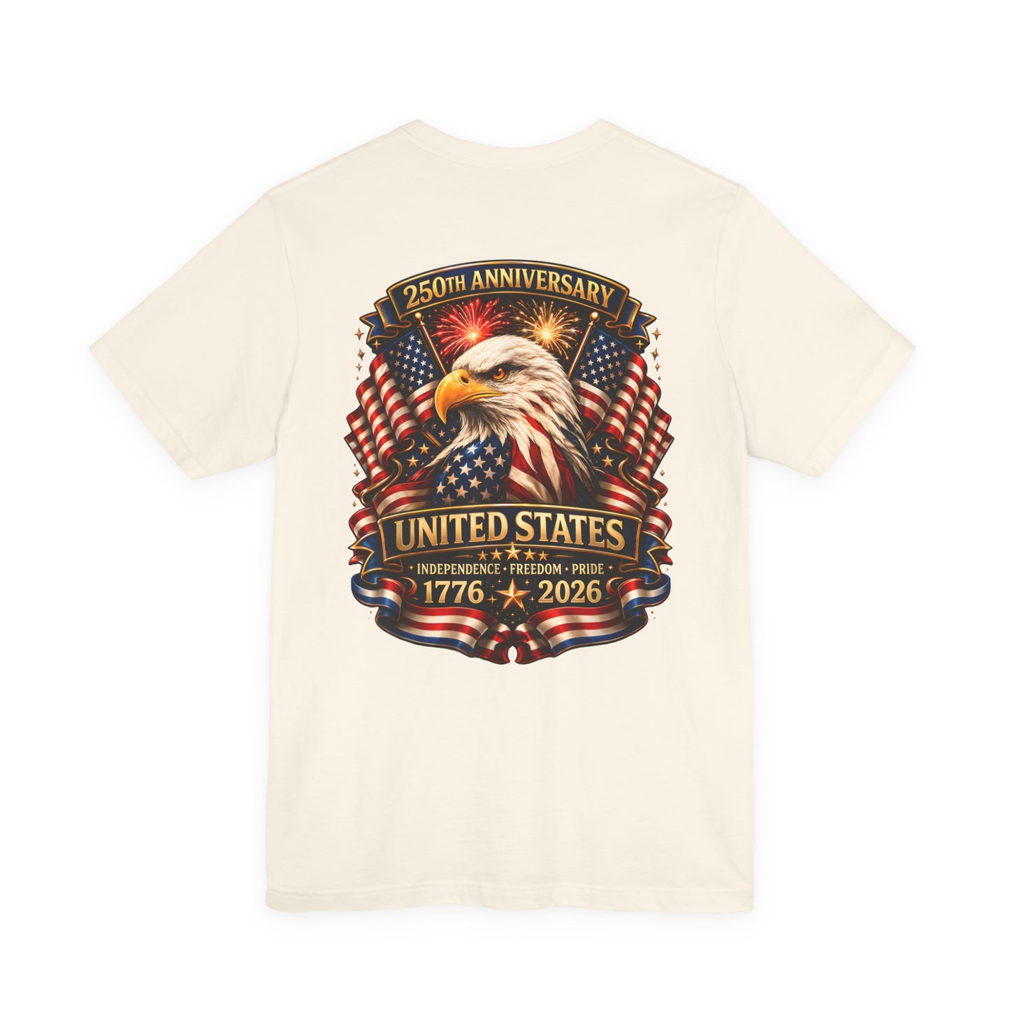 1776–2026 United States 250th Anniversary Eagle T-Shirt