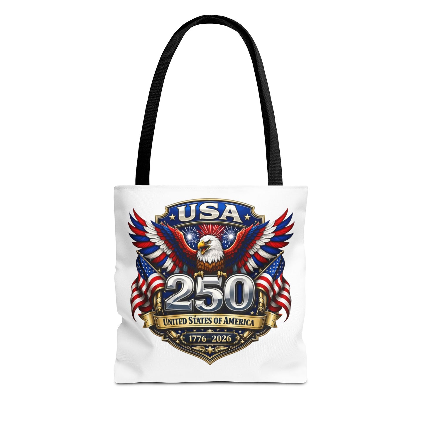 USA 250th Anniversary Eagle Tote Bag — Patriotic 1776–2026 Celebration Tote
